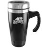 Oregon State Beavers Engraved 16oz Stainless Steel Travel Mug - Black