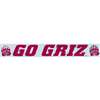 Montana Grizzlies Windshield Decal - 20.5" x 3"