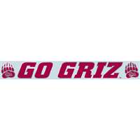 Montana Grizzlies Windshield Decal - 20.5" x 3"