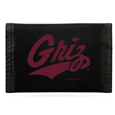 Montana Grizzlies Nylon Tri-Fold Wallet