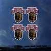 Montana Grizzlies Transfer Decals - Set of 4