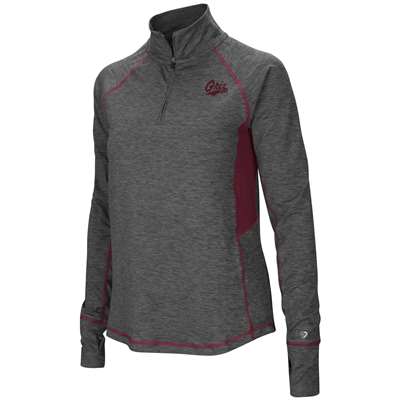 Montana Grizzlies Women's Colosseum Sabre 1/4 Zip Pullover