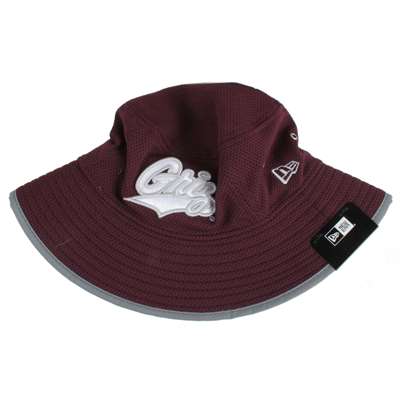 Montana Grizzlies New Era Training Bucket Hat - Maroon