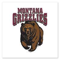 Montana Grizzlies Temporary Tattoo - 4 Pack