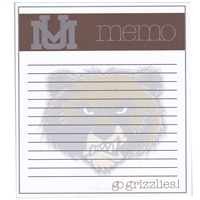 This 2 pack of memo pads features a team logo with a team color header that says Memo on each page. The body of the pad has lines and has a team logo in the background. Each pad contains 50 pages. (2 pack of 50each). Measures 4.5 inches wide by 5 inches t