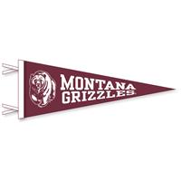 Montana Grizzlies Wool Felt Pennant - 9" x 24"