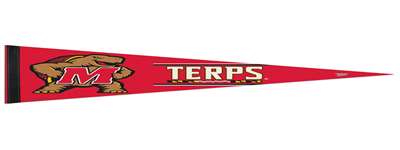 Maryland Terrapins Premium Pennant - 12" x 30"