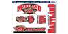 Maryland Terrapins Ultra Decal Set - 11'' X 17''