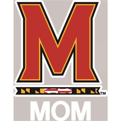 Maryland Terrapins Transfer Decal - Mom