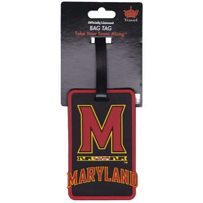 Maryland Terrapins Soft Luggage/Bag Tag