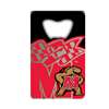 Maryland Terrapins Steel Credit Card Bottle Opener