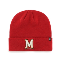 Maryland Terrapins 47 Brand Raised Cuff Knit Beanie - Red