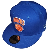 New York Knicks New Era 5950 Fitted Hat - Royal