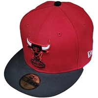 Chicago Bulls New Era 5950 2Tone Basic Fitted Hat