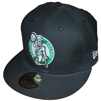 Boston Celtics New Era 5950 Fitted Hat - Black