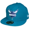 Charlotte Hornets New Era 5950 Fitted Hat - Teal