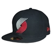 Portland Trailblazers New Era 5950 Fitted Hat - Bl