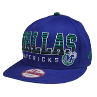 Dallas Mavericks New Era 9Fifty Fade Snapback Hat