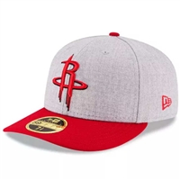 Houston Rockets New Era 5950 Low Crown Fitted Hat