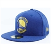 Golden State Warriors New Era 5950 Fitted Hat - Bl