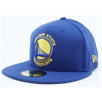 Golden State Warriors New Era 5950 Fitted Hat - Bl