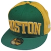 Boston Celtics New Era 5950 Fitted Hat - Green/Yel