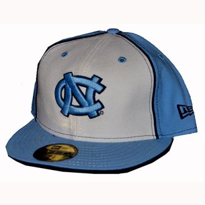 North Carolina Tar Heels New Era 5950 Fitted Hat - 2 Color Body