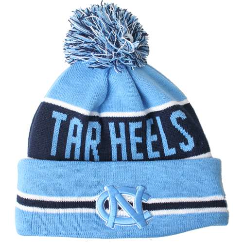 unc beanie with pom