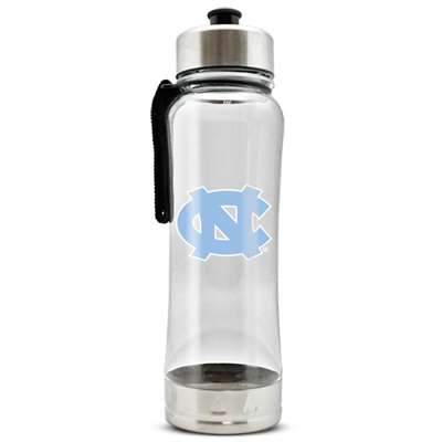 North Carolina Tar Heels Clip-On Water Bottle - 16 oz