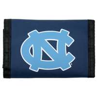 North Carolina Tar Heels Nylon Tri-Fold Wallet