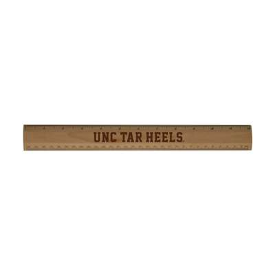 North Carolina Tar Heels Wood Ruler