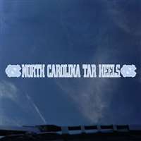 North Carolina Tar Heels Automotive Transfer Decal Strip