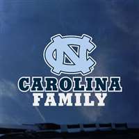 North Carolina Tar Heels Transfer Decal - Family