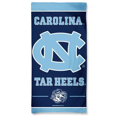 North Carolina Tar Heels Cotton Fiber Beach Towel