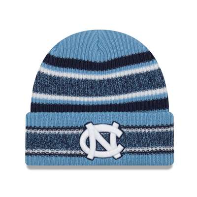 North Carolina Tar Heels New Era Vintage Stripe Beanie