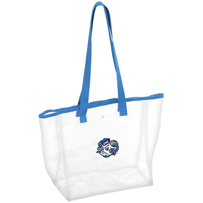 North Carolina Tar Heels Clear Stadium Tote Bag