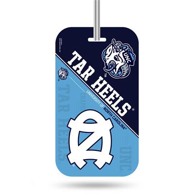 North Carolina Tar Heels Acrylic Luggage Tag