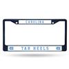 North Carolina Tar Heels Team Color Chrome License Plate Frame