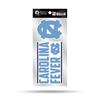 North Carolina Tar Heels Double Up Die Cut Decal Set