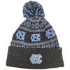 North Carolina Tar Heels Zephyr Carousel Pom Knit