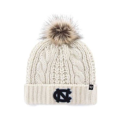 North Carolina Tar Heels 47 Brand Womens Meeko Pom Knit