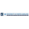 North Carolina Tar Heels Perfect-Cut Decal - 2" x 17"