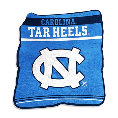 North Carolina Tar Heels Gameday Raschel Throw Bla