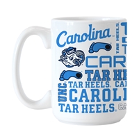 North Carolina Tar Heels 15oz Spirit Ceramic Mug