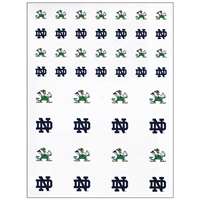 Notre Dame Fighting Irish Small Sticker Sheet - 2 Sheets