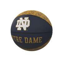 Notre Dame Fighting Irish Mini Rubber Repeating Basketball