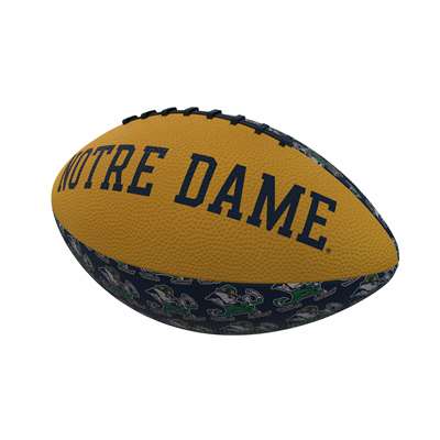 Notre Dame Fighting Irish Mini Rubber Repeating Football