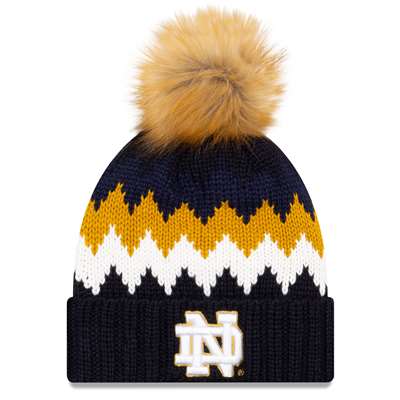 Notre Dame Fighting Irish New Era Womens Glacier Knit Beanie