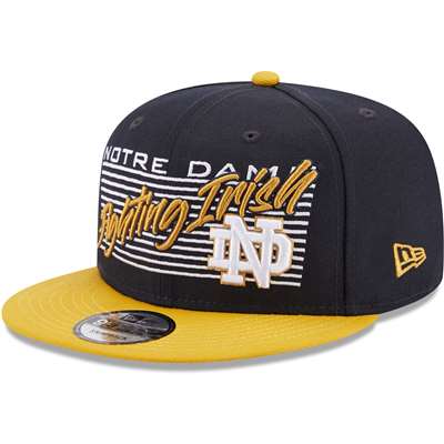 Notre Dame Fighting Irish New Era 9Fifty Retro Snapback Hat