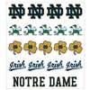 Notre Dame Fighting Irish Multi-Purpose Vinyl Sticker Sheet